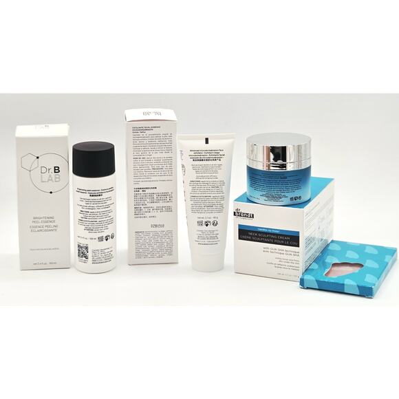 Dr. Brandt Microdermabrasion Exfoliator, Neck Sculp w/Gua Sha, Brightening Peel - Picture 3 of 5